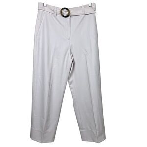 Club Monaco Enamel Ring Light Pink Wide Leg
Belted Pants 6
